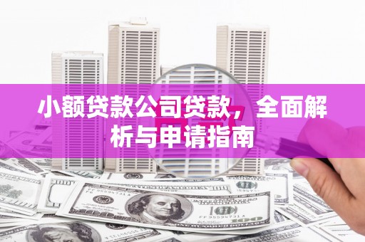 辽阳小额贷款公司贷款，全面解析与申请指南
