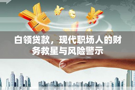 辽阳白领贷款，现代职场人的财务救星与风险警示