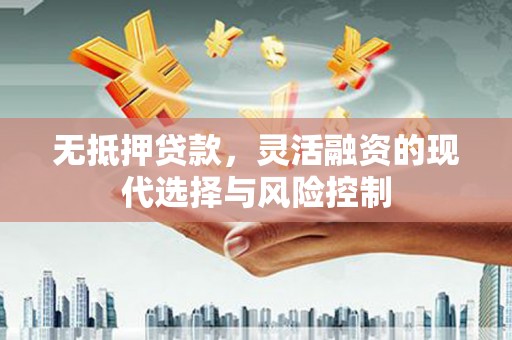 辽阳无抵押贷款，灵活融资的现代选择与风险控制