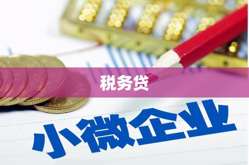 辽阳税务贷