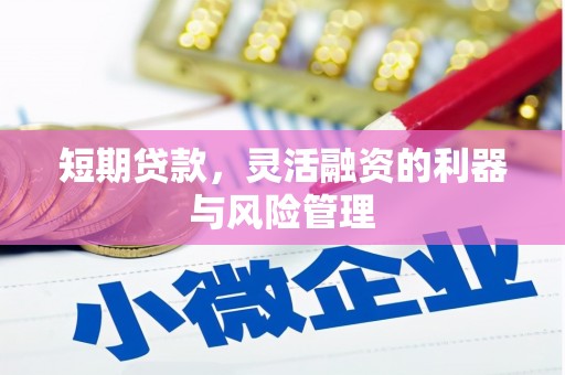 辽阳短期贷款，灵活融资的利器与风险管理