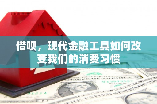 辽阳借呗，现代金融工具如何改变我们的消费习惯