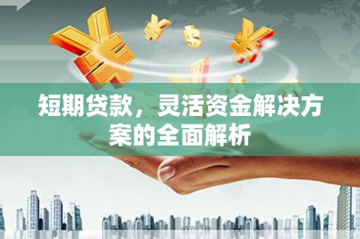 辽阳短期贷款，灵活资金解决方案的全面解析