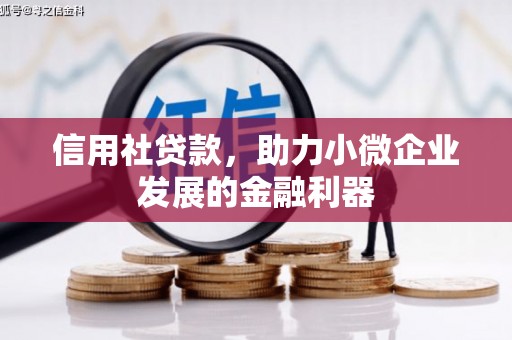 辽阳信用社贷款，助力小微企业发展的金融利器