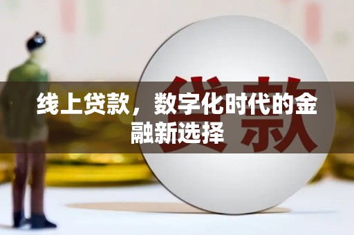 辽阳线上贷款，数字化时代的金融新选择