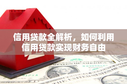 辽阳信用贷款全解析，如何利用信用贷款实现财务自由
